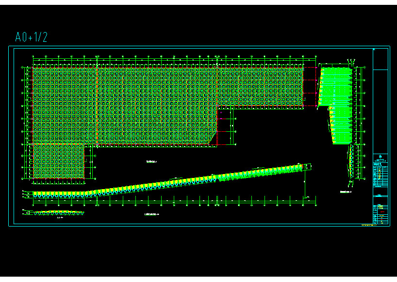黄海贵州遵义滑雪场网架设计